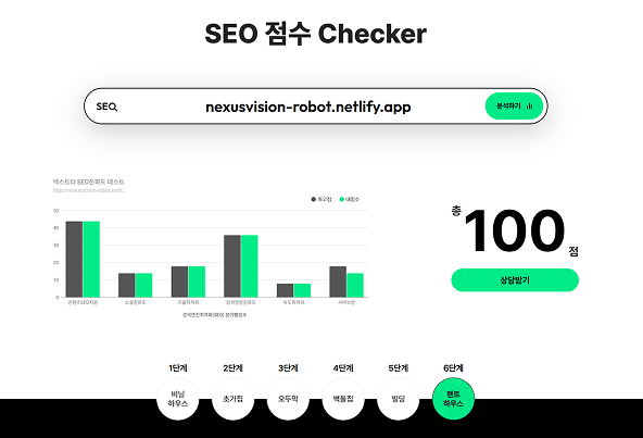 seocheck 100점 사진